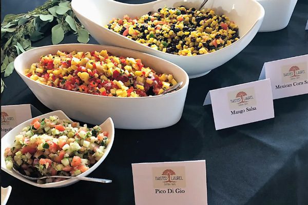 Assorted Salsas at Event Center